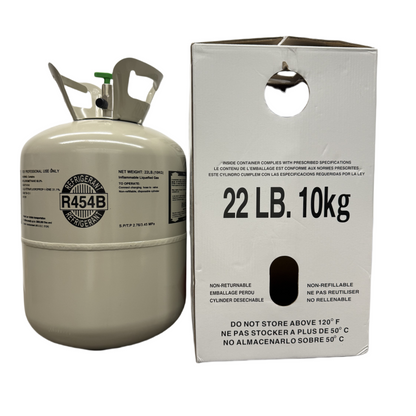 Gas Refrigerante R-454B – 10 kg (22 lb)