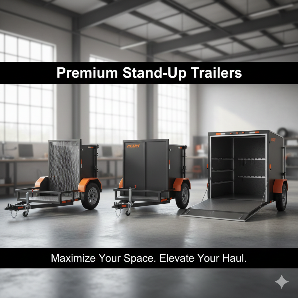 Premium Stand-Up Trailers