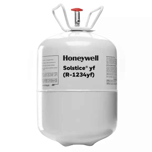 Honeywell R-1234yf Refrigerant – 11.3 kg (25 lb) – Made in USA